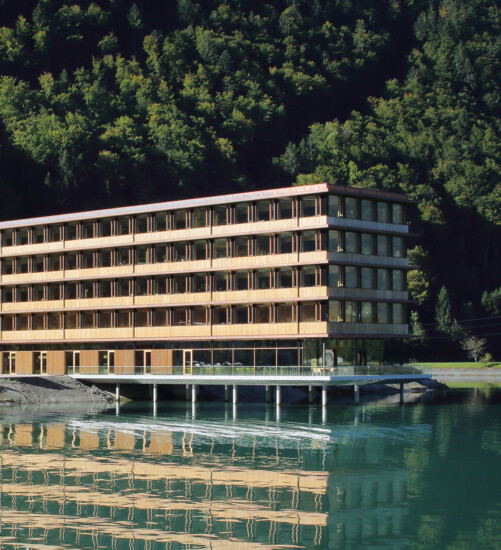 Holz- und Systembau Illwerkezentrum Montafon Rhomberg Bau Holz- und Systembau Illwerkezentrum Montafon Rhomberg Bau